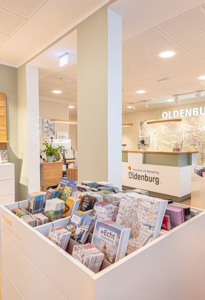 Touristinfo Oldenburg Souvenirs Broschüren